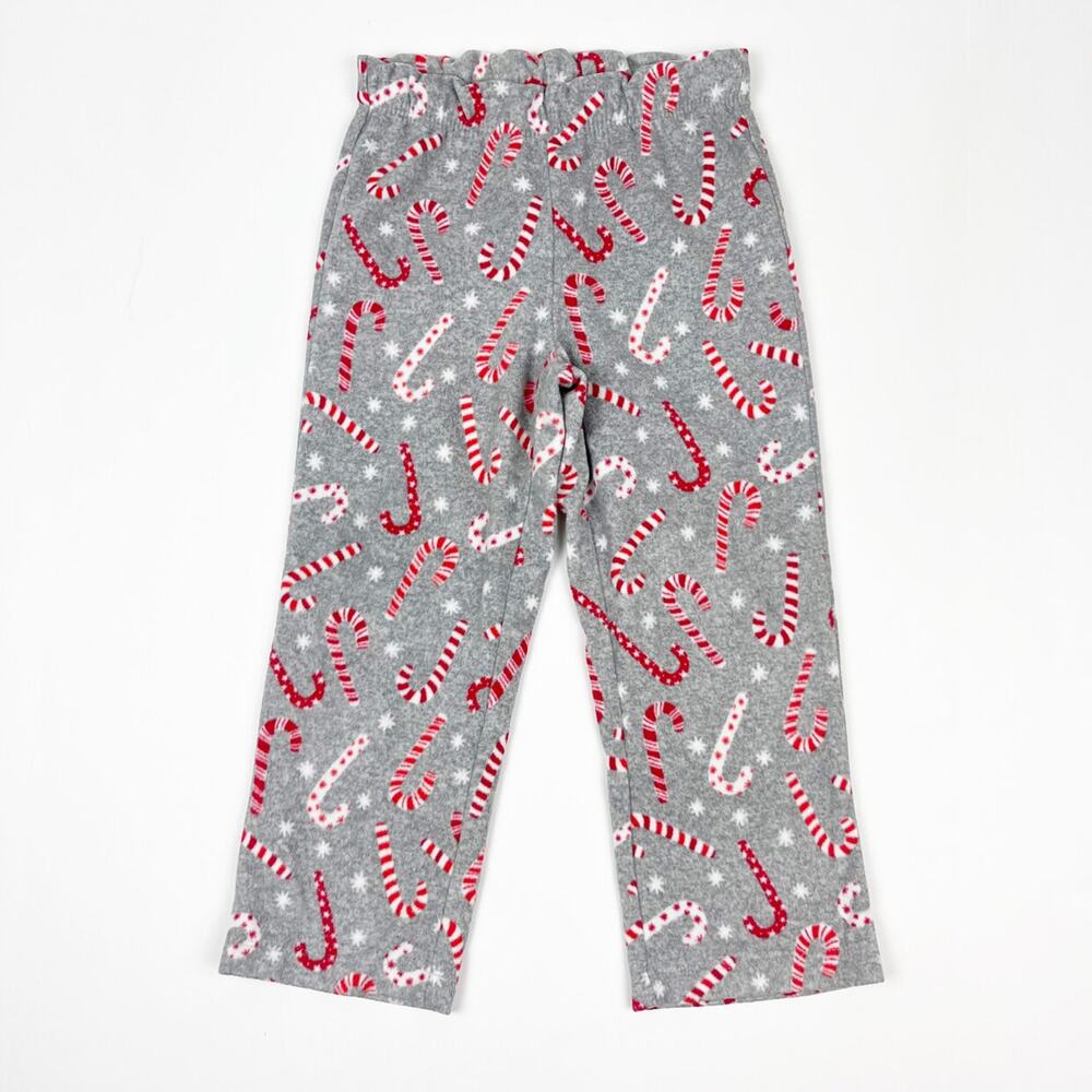 Old Navy Micro Fleece Candy Cane Pajama Pant Bundle XS 5 - Picture 4 of 7